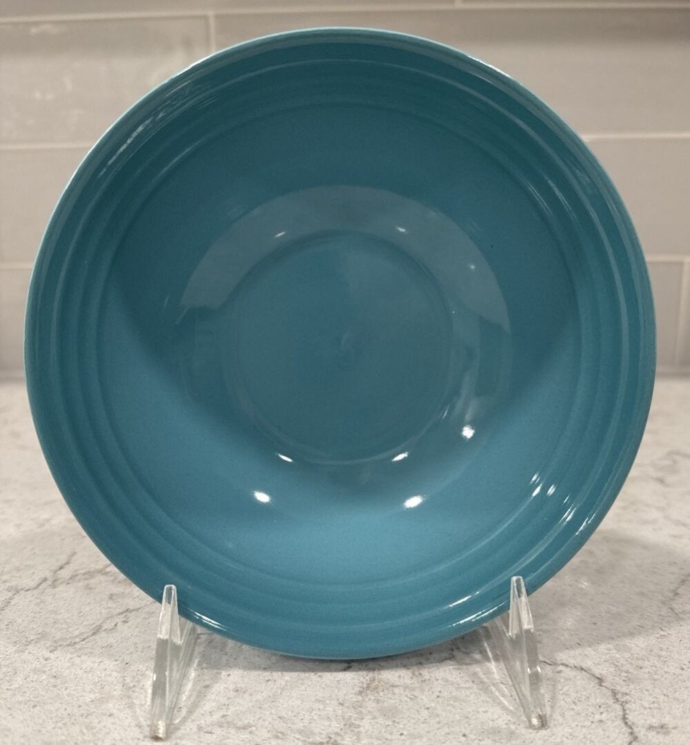 Le Creuset Dinnerware 6.25” x 2.5”Cereal Bowl Caribbean Blue 6 Inch NEW